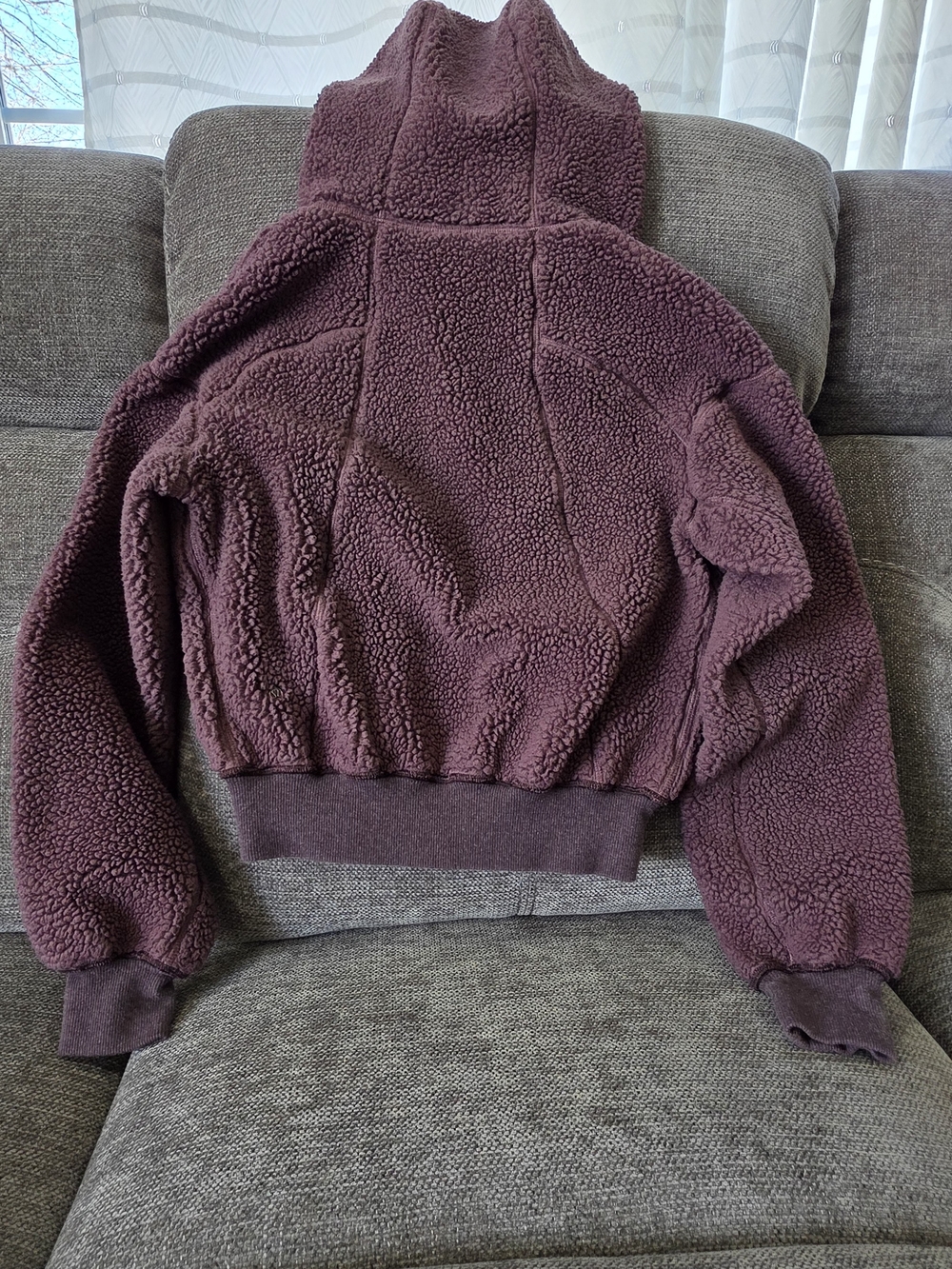 lululemon athletica Plush Sherpa Hoodie - Plum - Picture 3 of 6